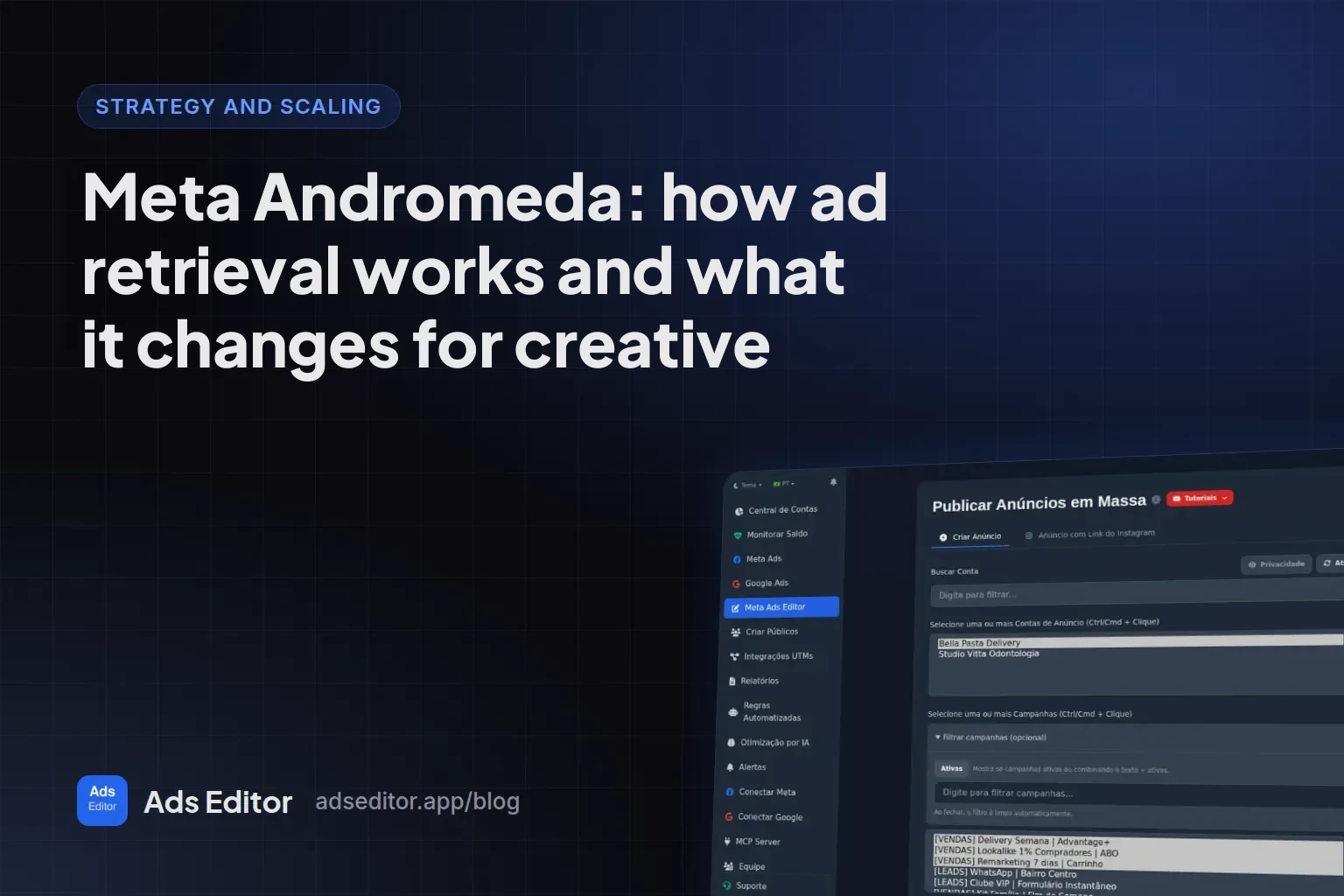 Meta Andromeda: the retrieval system that filters candidate ads before Meta's auction